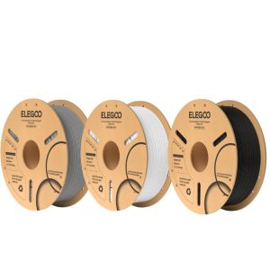 Elegoo PLA filament 5 spool bundle deal for 3D printers at 3DFLO