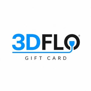 3DFLO digital gift card for 3D printers, filament, accessories and 3D printing gifts