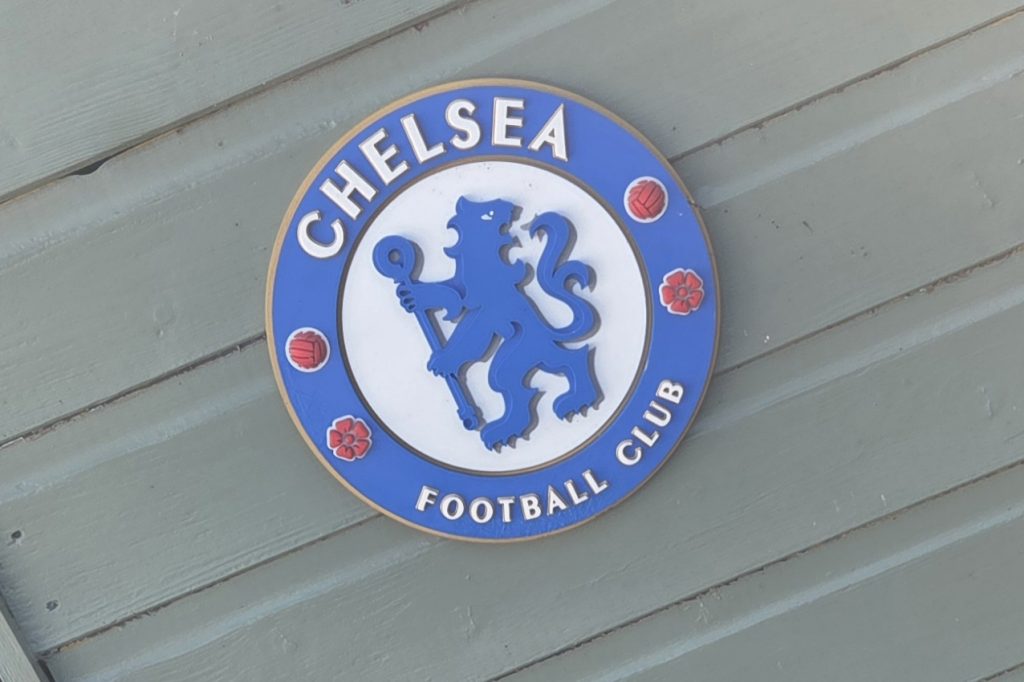 Chelsea football club plaque