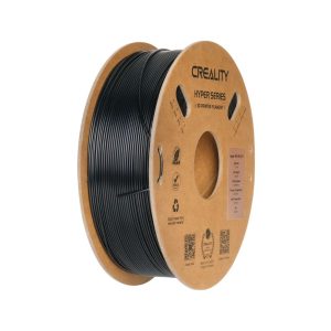 Creality Hyper ABS Black 1.75mm 1kg filament for durable, high-quality engineering and functional prints.