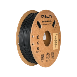 Creality Hyper PLA-CF carbon fibre filament in black, 1kg spool, 1.75mm, with a matte finish