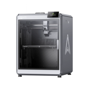 Creality K2 Plus 3D printer, fully enclosed, front view