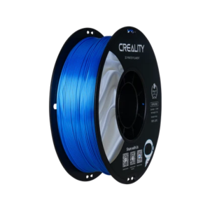 Creality CR-Silk PLA filament spool in shiny silk blue, 1.75mm 1kg