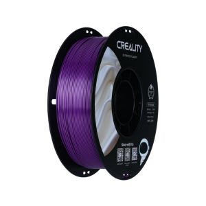 Creality CR-Silk PLA filament spool in glossy silk purple, 1.75mm 1kg